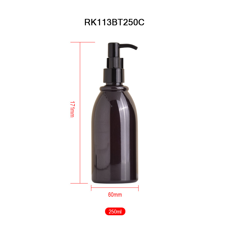 250 ml lotion bottle black 250 ml lotion bottle black