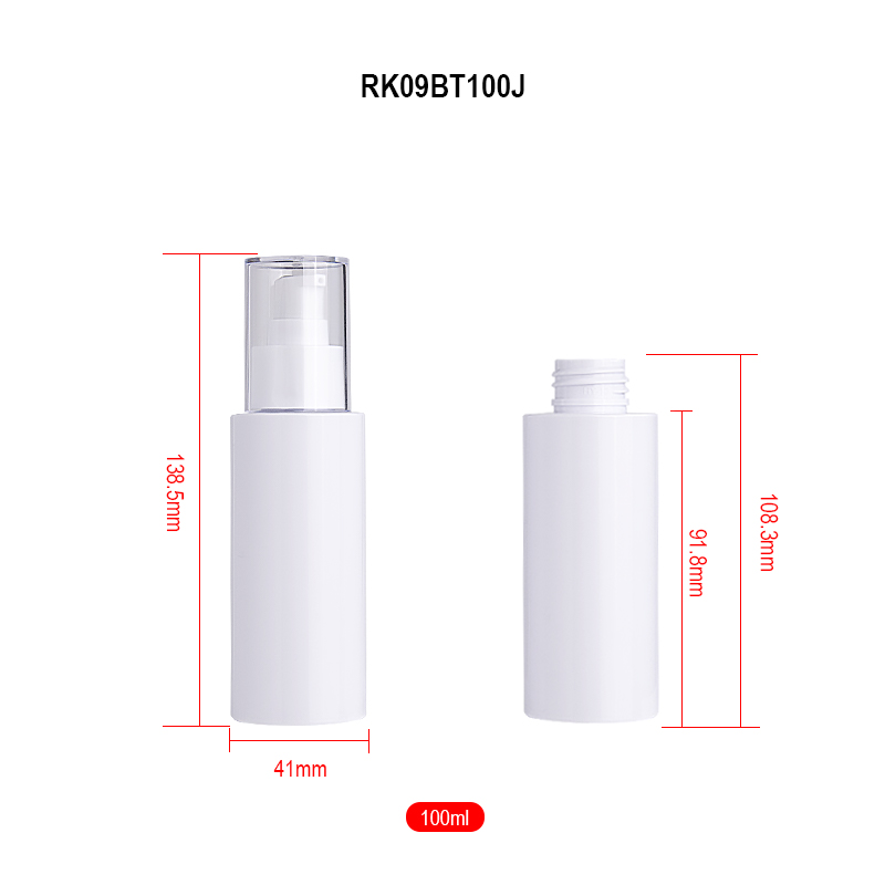 Emulsion pump bottle empty detail Emulsion pump bottle empty detail