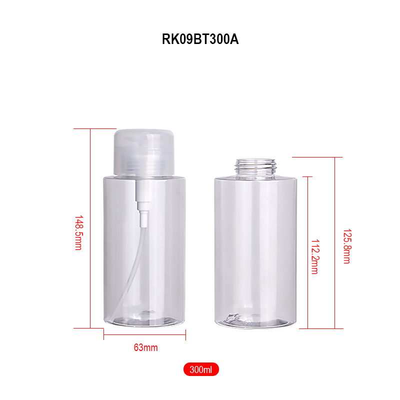 300ml makeup remover bottle detail 300ml makeup remover bottle detail