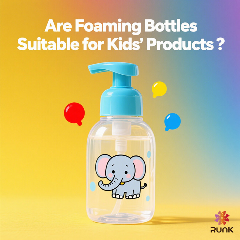 Les bouteilles moussantes conviennent-elles aux produits pour enfants ?
