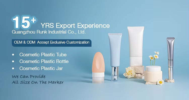 Runk cosmetic packaging bottle manufacturer Runk cosmetic packaging bottle manufacturer
