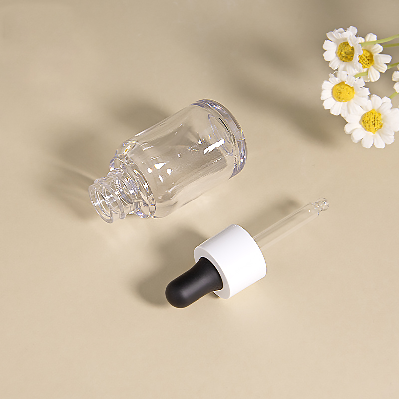 Essential oil bottle with dropper