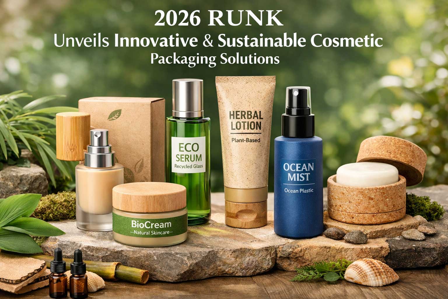 2026 Runk dévoile des solutions d'emballage cosmétique innovantes et durables